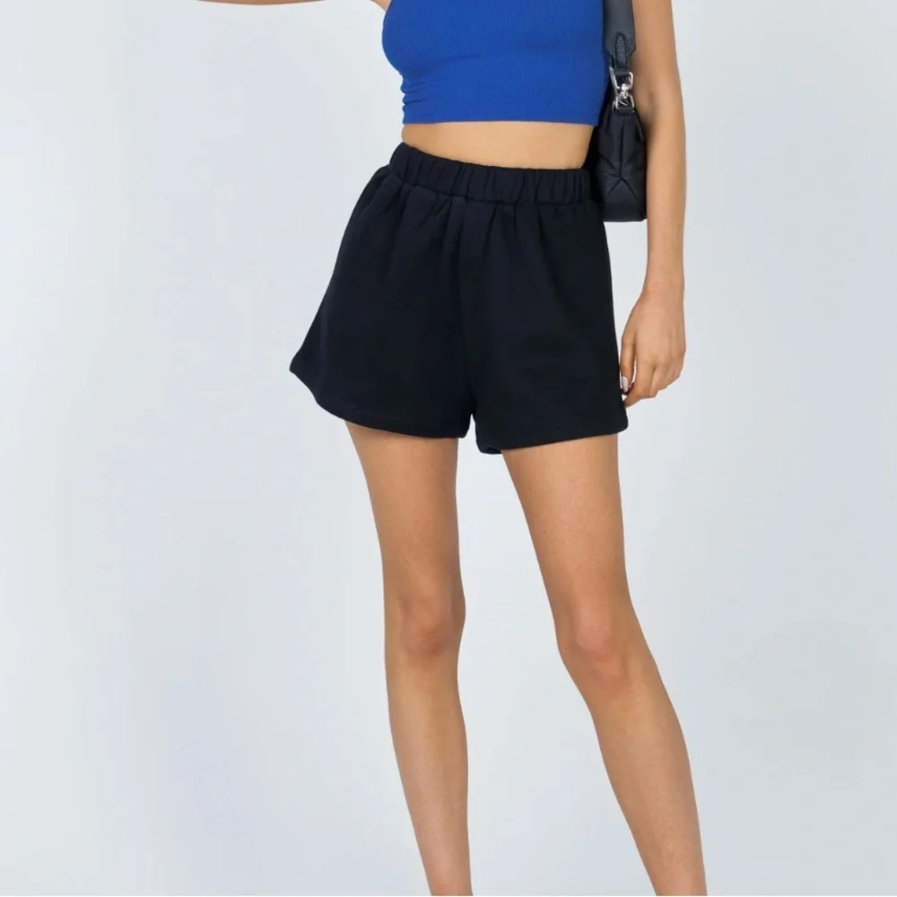 Princess Polly Florida Shorts Black
